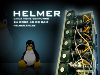 Linux cluster in an IKEA Filing cabinet